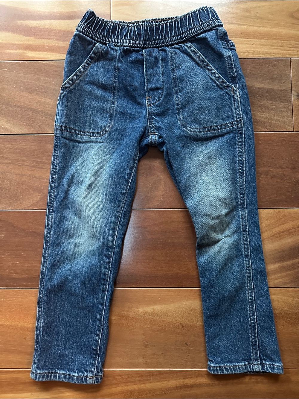 GAP Easy Taper Straight Jeans in Indigo Blue 4T